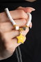 Heliophilia Silver Collar KL-0869 Multicolor con Colgante de Estrella
